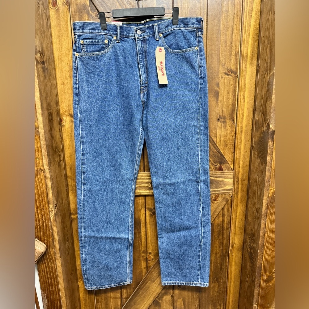 2 pairs!! NEW! Levi’s 505™ REGULAR FIT MEN'S JEANS, Medium Stone Wash, 38x34 - Picture 2 of 14